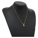 Christian Dior Necklace metal Gold Auth am7828-1