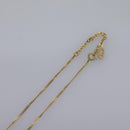 Christian Dior Necklace metal Gold Auth am7828-10