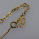 Christian Dior Necklace metal Gold Auth am7828-11