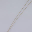 TIFFANY&Co. Open Heart Necklace Ag925 Silver Auth am7829-10