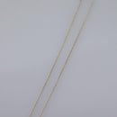 TIFFANY&Co. Open Heart Necklace Ag925 Silver Auth am7829-5