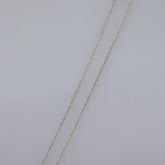 TIFFANY&Co. Open Heart Necklace Ag925 Silver Auth am7829