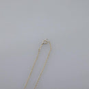 TIFFANY&Co. Open Heart Necklace Ag925 Silver Auth am7829-6