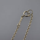 TIFFANY&Co. Open Heart Necklace Ag925 Silver Auth am7829-7