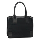 GUCCI GG Canvas Tote Bag Outlet Black Gold 000 0855 00 2113 Auth am7878-1