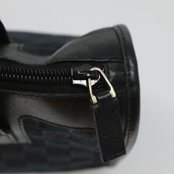 GUCCI GG Canvas Tote Bag Outlet Black Gold 000 0855 00 2113 Auth am7878