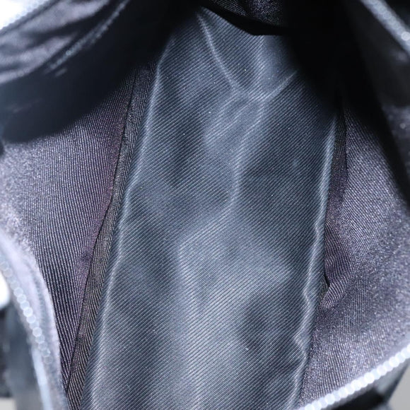 GUCCI GG Canvas Tote Bag Outlet Black Gold 000 0855 00 2113 Auth am7878