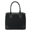 GUCCI GG Canvas Tote Bag Outlet Black Gold 000 0855 00 2113 Auth am7878-13
