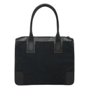 GUCCI GG Canvas Tote Bag Outlet Black Gold 000 0855 00 2113 Auth am7878-2