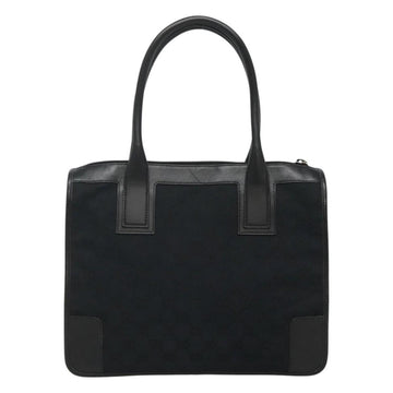 GUCCI GG Canvas Tote Bag Outlet Black Gold 000 0855 00 2113 Auth am7878 - 0