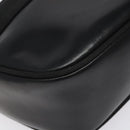 Salvatore Ferragamo Vala Shoulder Bag Leather Black Gold Auth am7884-15