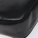 Salvatore Ferragamo Vala Shoulder Bag Leather Black Gold Auth am7884-17