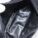 Salvatore Ferragamo Vala Shoulder Bag Leather Black Gold Auth am7884-10