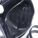 Salvatore Ferragamo Vala Shoulder Bag Leather Black Gold Auth am7884-11