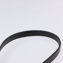 Salvatore Ferragamo Vala Shoulder Bag Leather Black Gold Auth am7884-14