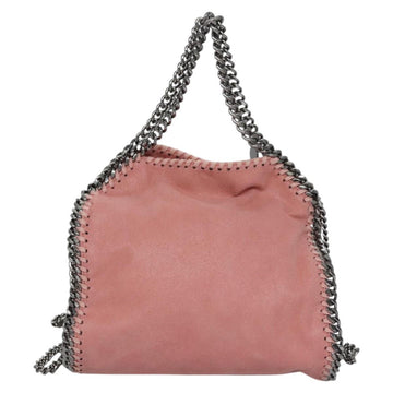 Stella MacCartney Chain Falabella Shoulder Bag polyester Pink Auth am7898 - 0