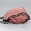Stella MacCartney Chain Falabella Shoulder Bag polyester Pink Auth am7898-4