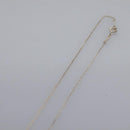 TIFFANY&Co. Mini Open Heart Necklace Ag925 Silver Auth am7909-10