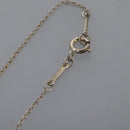 TIFFANY&Co. Mini Open Heart Necklace Ag925 Silver Auth am7909-11
