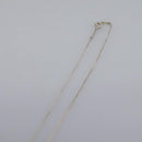 TIFFANY&Co. Mini Open Heart Necklace Ag925 Silver Auth am7909-5