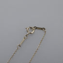 TIFFANY&Co. Mini Open Heart Necklace Ag925 Silver Auth am7909-6