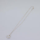 TIFFANY&Co. Mini Open Heart Necklace Ag925 Silver Auth am7909-7