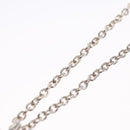 GUCCI Interlocking Necklace Ag925 Silver Auth am7919-11