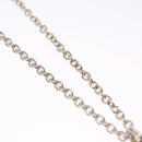 GUCCI Interlocking Necklace Ag925 Silver Auth am7919-4