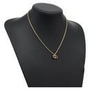 Christian Dior CD Logo Necklace metal Gold Auth am7920-1