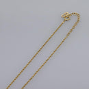 Christian Dior CD Logo Necklace metal Gold Auth am7920-5