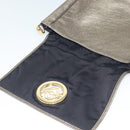 LOEWE Anagram Shoulder Bag Leather Gold Auth am7935-10