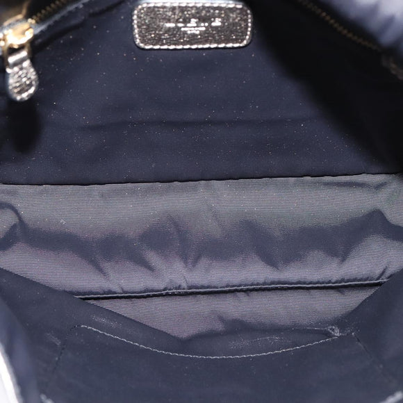 LOEWE Anagram Shoulder Bag Leather Gold Auth am7935