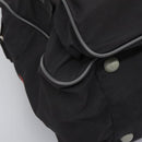 PRADA Sports Boston Bag Nylon 2way Black Silver Auth am7943-10