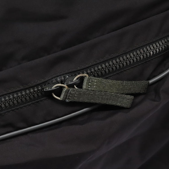 PRADA Sports Boston Bag Nylon 2way Black Silver Auth am7943