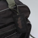 PRADA Sports Boston Bag Nylon 2way Black Silver Auth am7943-17