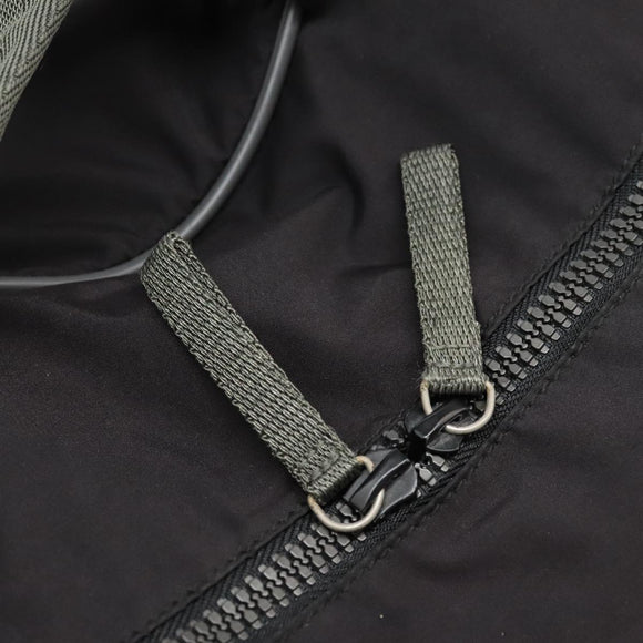 PRADA Sports Boston Bag Nylon 2way Black Silver Auth am7943