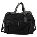 PRADA Sports Boston Bag Nylon 2way Black Silver Auth am7943-2