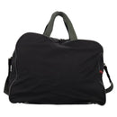 PRADA Sports Boston Bag Nylon 2way Black Silver Auth am7943-3