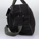 PRADA Sports Boston Bag Nylon 2way Black Silver Auth am7943-4
