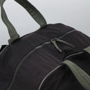 PRADA Sports Boston Bag Nylon 2way Black Silver Auth am7943-6