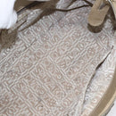 Salvatore Ferragamo Gancini Hand Bag Leather Gold Auth am7952-11