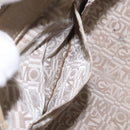 Salvatore Ferragamo Gancini Hand Bag Leather Gold Auth am7952-22