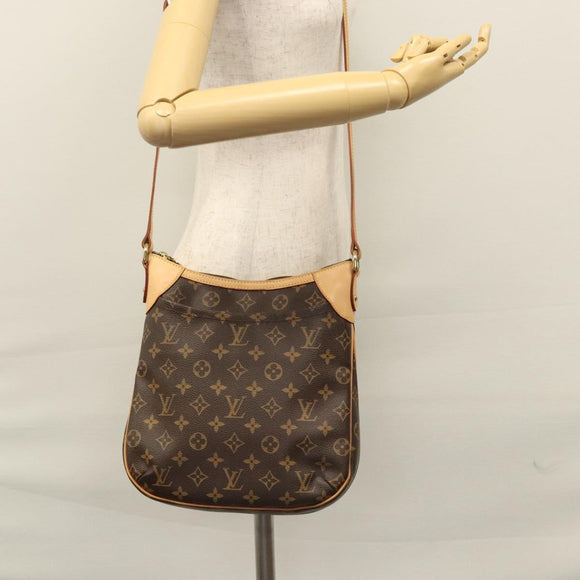 LOUIS VUITTON Monogram Odeon PM Shoulder Bag M56390 LV Auth am7955A