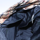 BURBERRY Nova Check Blue Label Backpack Nylon Beige Silver Auth am7971-24