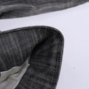 LOUIS VUITTON Jacket & Skirt Setup Jacket Silk 36 Gray LV Auth am7979-11