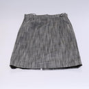 LOUIS VUITTON Jacket & Skirt Setup Jacket Silk 36 Gray LV Auth am7979-19