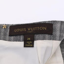 LOUIS VUITTON Jacket & Skirt Setup Jacket Silk 36 Gray LV Auth am7979-26