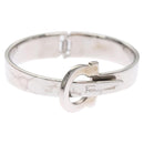 Salvatore Ferragamo Gancini Bracelet Metal Silver Auth am7986-1