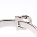 Salvatore Ferragamo Gancini Bracelet Metal Silver Auth am7986-7
