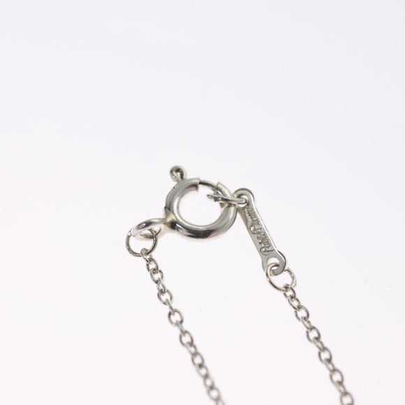 TIFFANY&Co. Loving Heart Necklace Ag925 Silver Auth am7989